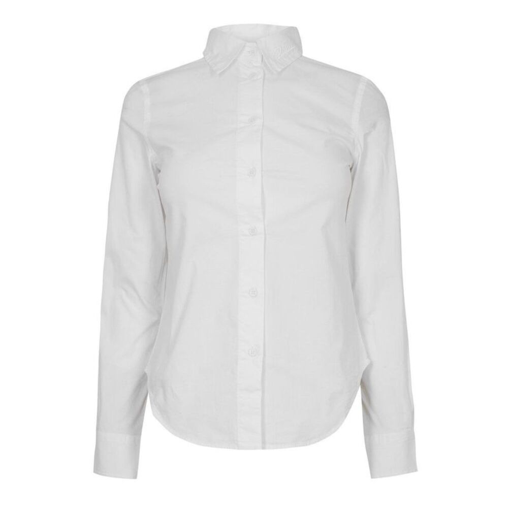 Diesel Womens/Ladies Gisy Out Long-Sleeved Shirt / White